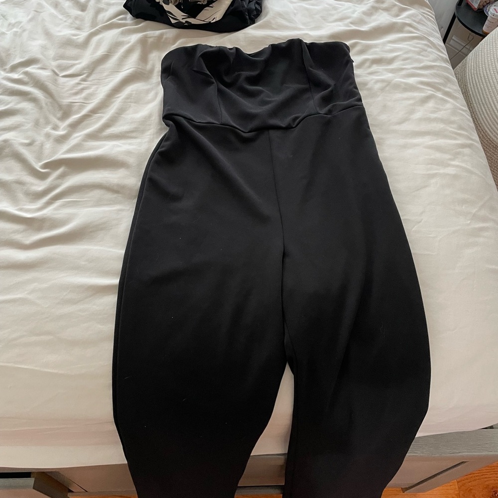 Black strapless LULUs jumpsuit. Only worn once.